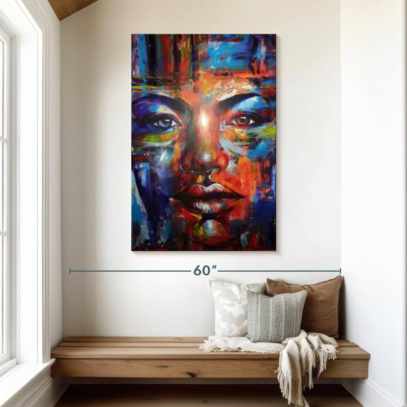 Leisha Skye, 48" H x 32" W