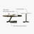 Light luxury creative marble coffee table