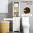 Diviel Freestanding Linen Cabinet