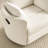 Chenille Swivel Recliner Chair-124322437