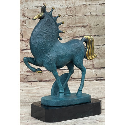 Figurine abstraite cheval de Tang