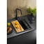 Abode Designs Synchronist 46mm W Single Bowl Composite Kitchen Sink-123827803