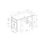48-Inch Rectangular Counter Height Dining Table in White Laminate Finish