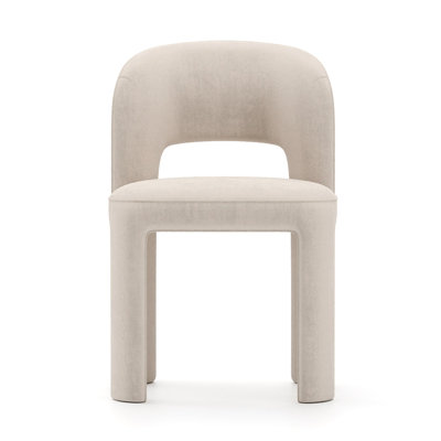 Overlap Upholstered Dining Chair