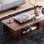 Table basse en bois massif Simple Leisure