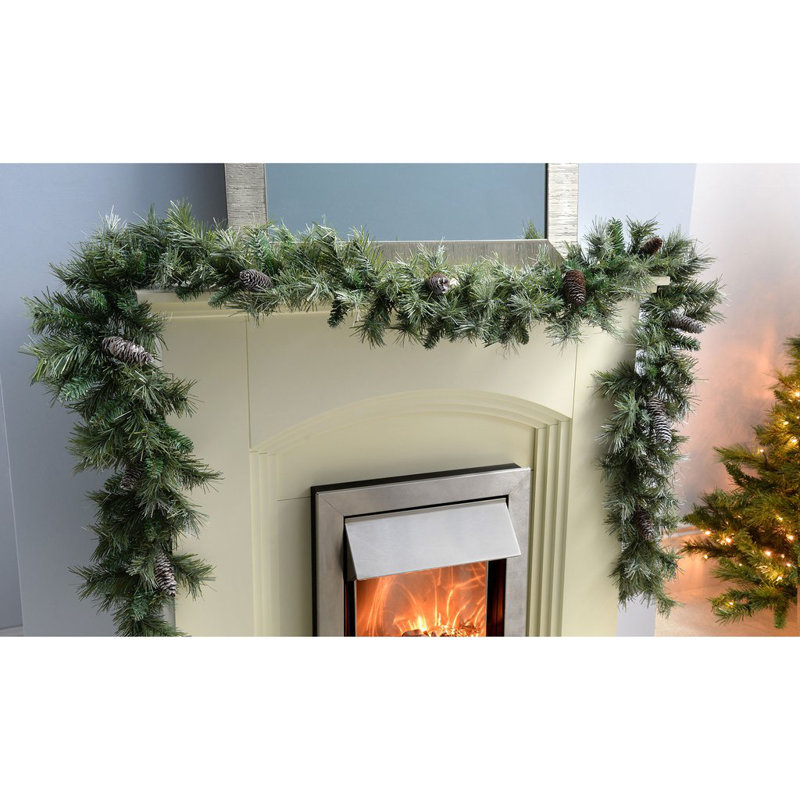 9' Scandinavian Spruce Christmas Garland