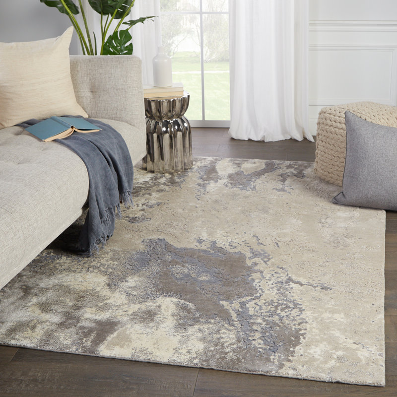 Labarbera Abstract Indoor Rug, Rectangle 10' x 14'