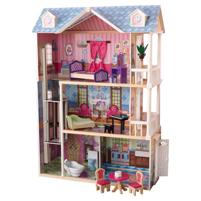 My Dreamy Dollhouse with Lights & Sounds, Elevator and 14 Accessories