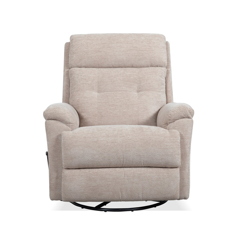 Sophia Swivel Gliding Recliner, Tan