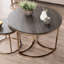 Ensemble de 3 tables basses rondes gigognes