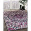 Tapis floral rouge / beige / vert-1223930848