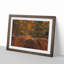 Magical Autumn Forest in Germany in Abstract - Picture Frame Graphic Art Print-55759251-55759250