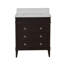 Ensemble de meuble-lavabo simple 30 "avec armoire chocolat et comptoir en quartz Francfort-1794809450-1811490142