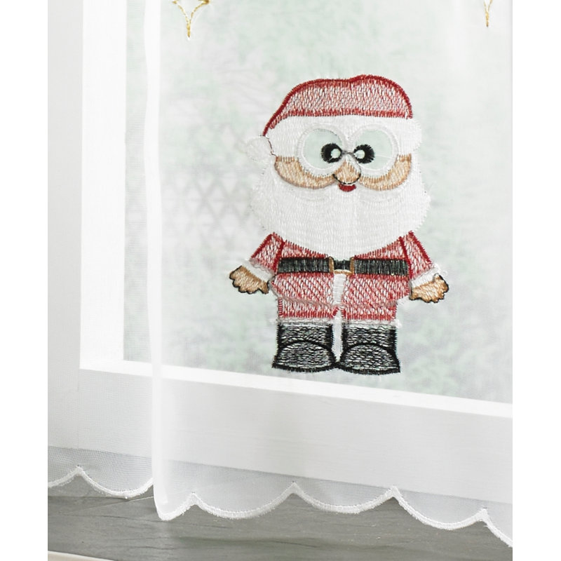 Macedonia Semi Sheer Curtain, 149 W x 45 D cm