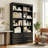 Kirklyn 6-Tier Standard Bookcase with 4 Drawers-106884829