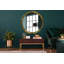 Huldar Glass Flat Wall Mirror