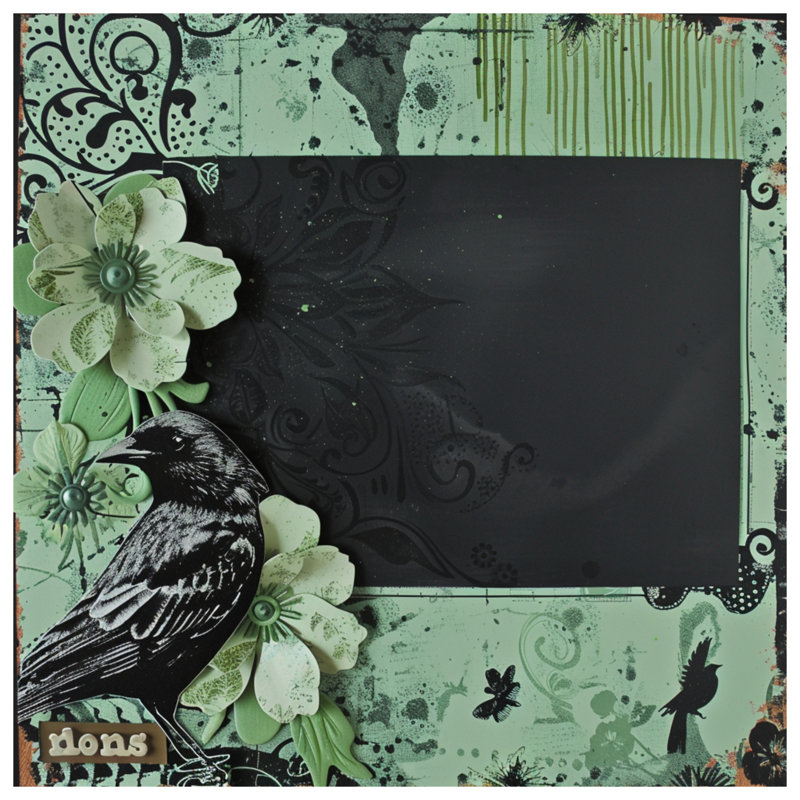 Tapisserie murale oiseau - décoration murale nature, H 104 po x 88 avec 4 œillets
