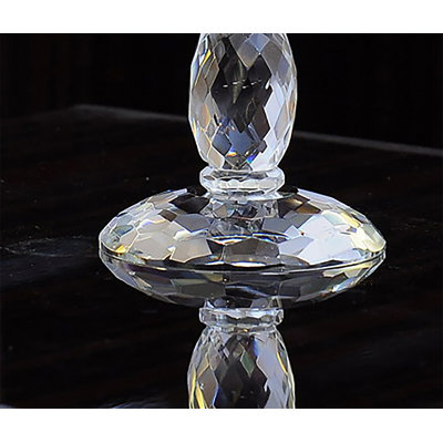 8.86'' H Crystal Tabletop Candlestick