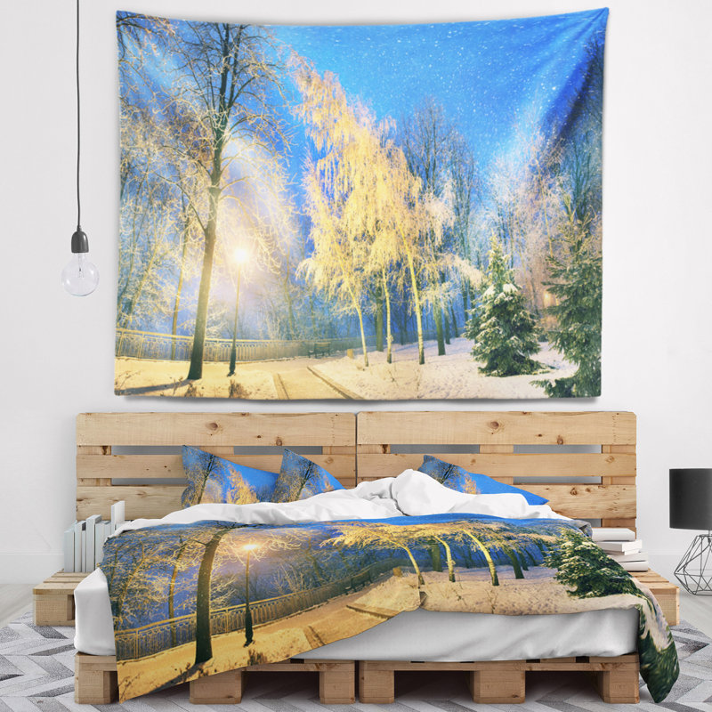 Polyester Tapestry, 78" H x 92" W
