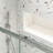 72"h X 50"-54"w Sliding Shower Door, 1/4" Tempered Glass, Finish, Nano Easy Clean Glass & Protective Film, Installation Procedure, Left Right Universal, Magnetic Closure, Excellent Leak Effortless-118630675