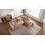 Canapé modulaire 103 po avec méridienne en forme de L, canapé modulaire désossé grand et modulaire de 103 po pour le salon, aucun assemblage requis-1667037914-1667139063