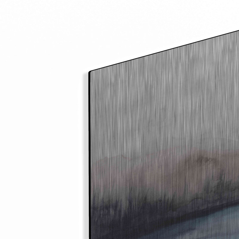 «Horizon Shadow II» par Grace Popp, art mural en métal, H 24 po x l 24 po