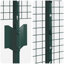120cm H x 2500cm W Powder-Coated Steel Border Fencing
