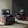 Prayag Transitional Upholstered Swivel Rocking Recliner (Set of 2)