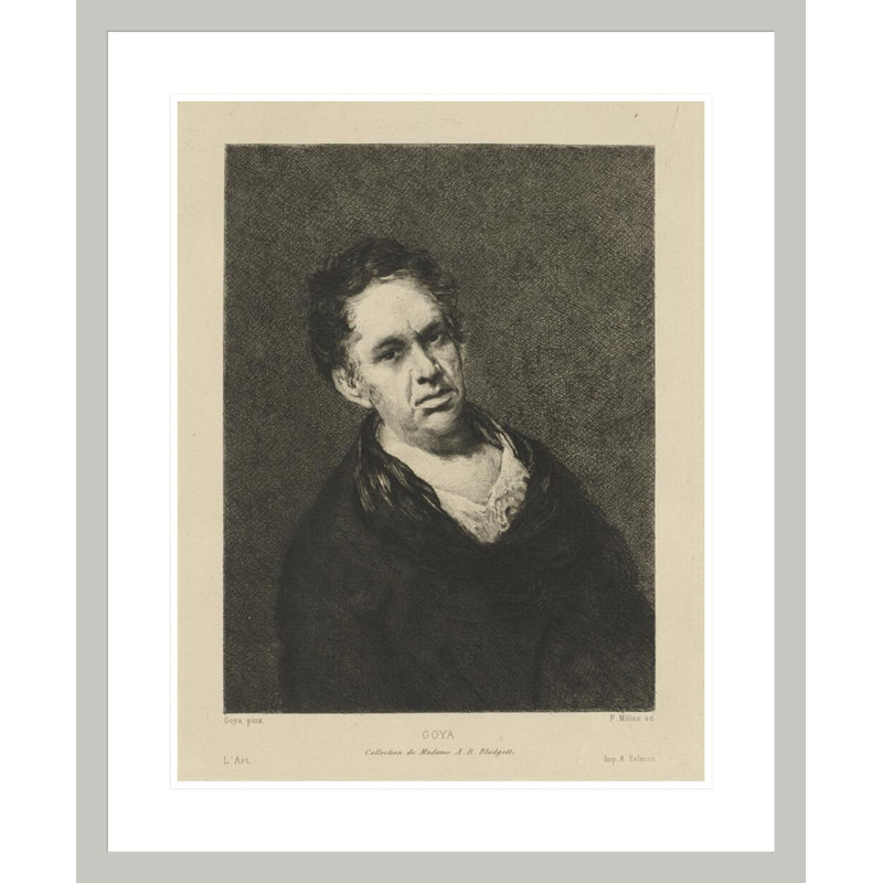 L’art par Francisco de Goya - Impression sur toile, 28.45" H x 23.5" W