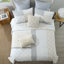 Ensembles de courtepointe 100% coton 98 po x 90 po DDUOXIN - 1 courtepointe avec 2 taies décoratives-117613577-117613576