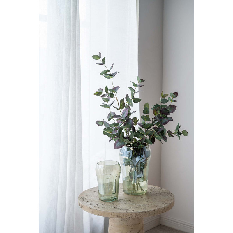 Ensemble de 2 vases décoratifs fabriqués à la main avec motifs abstraits pour un décor intérieur et floral