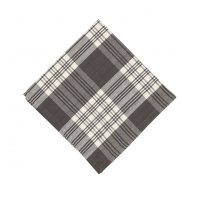 Lalutha 100% Cotton Plaid Square Napkin