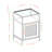Oakdene 18'' W Nightstand-1126671164