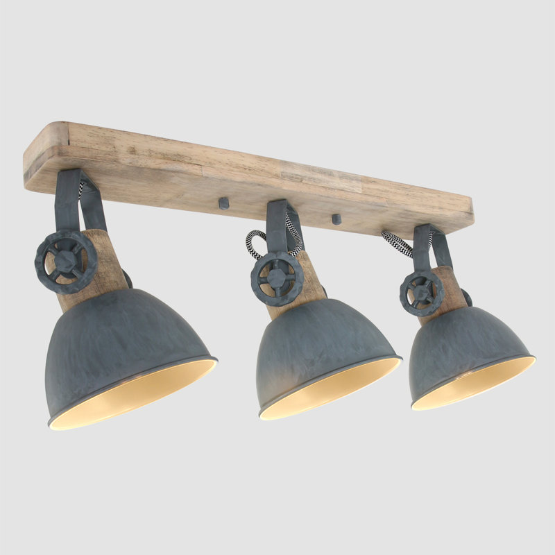 Myra Flush Mount, Grey