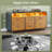  47'' Wide 6 -Drawer Mobile File Cabinet with Power Strip-1182985706