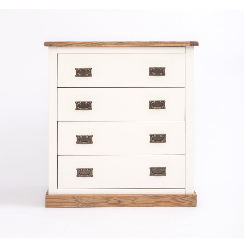 Abdurahman 90cm W 4 - Drawer Chest of Drawers