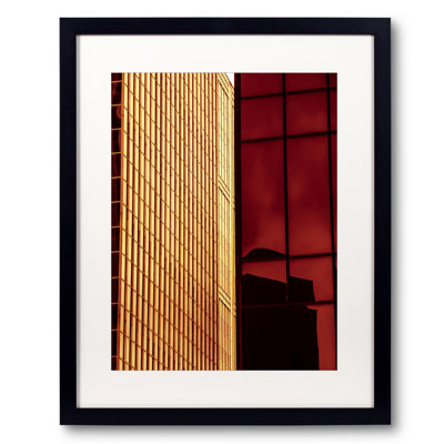 Fall In The City Framed Print