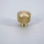 Round Cabinet Knob with Knurled Edge
