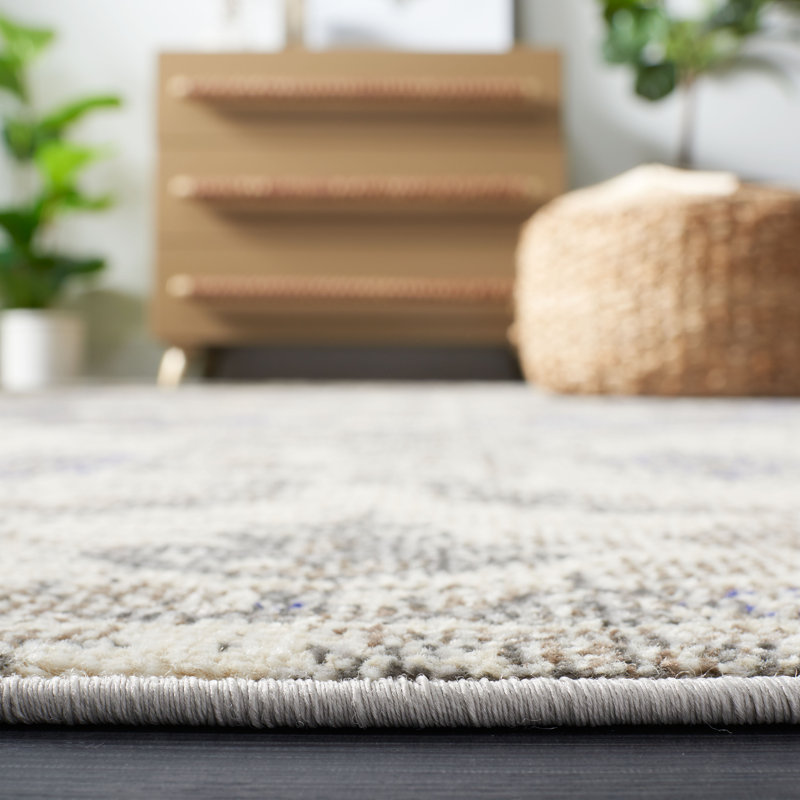 Kimberley Oriental Beige Area Rug, Rectangle 8' x 10'