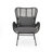 Tapscott Wicker Patio Chair with Cushions (Set of 2)-1621552229-1621552224