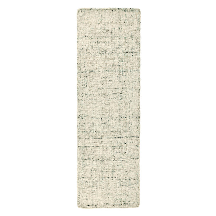 Oscoda Abstract Area Rug in Gray
