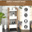 Griess Freestanding Bamboo Shower Caddy