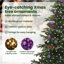 Artificial Christmas Tree with LEDs with Stand Green-2130266755