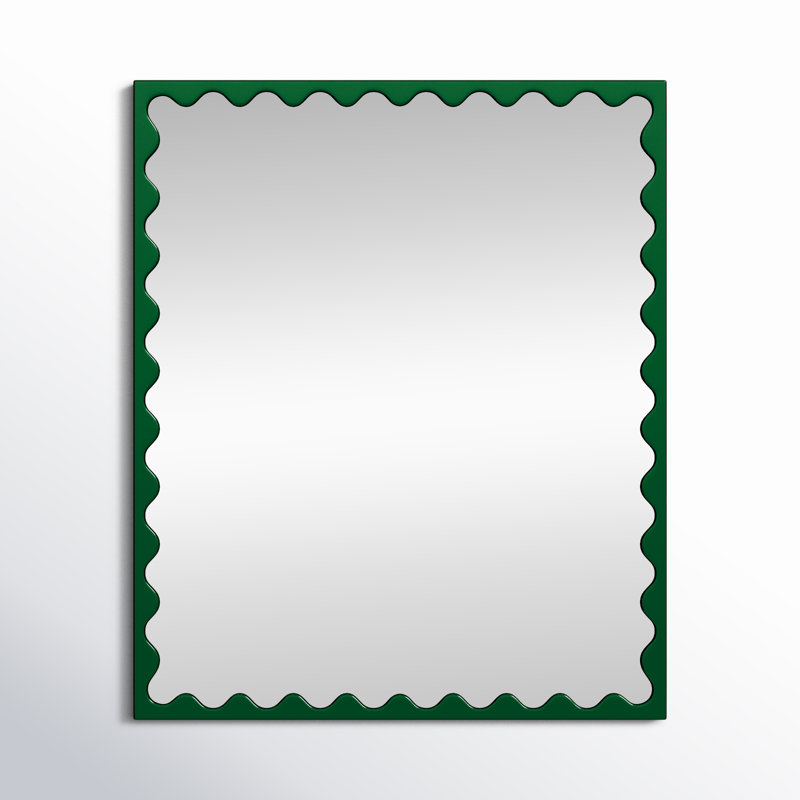 Ailee Rectangle Mirror, Hunter Green