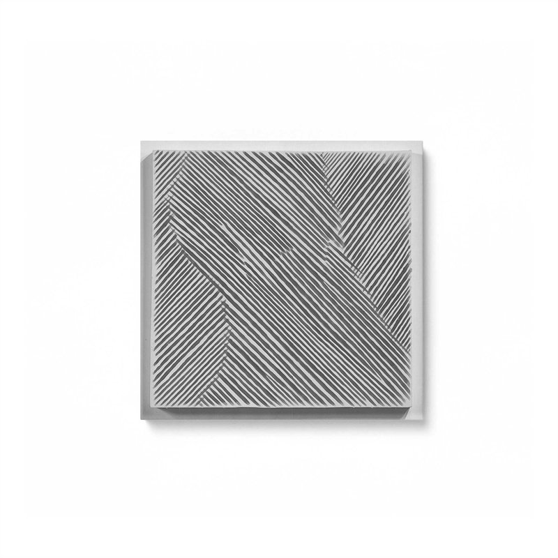 Linear Illusion II Canvas Print, Wrapped Canvas, 32" H x 32" W x 1.25" D