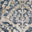 Tapis bleu marine / doré Goulart-1803075086