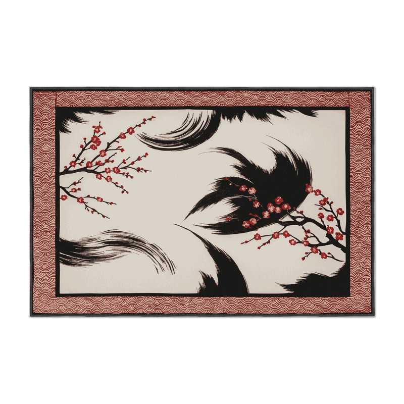 Petal Voyage Indoor And Outdoor Area Rug, Rectangle 8' x 10'
