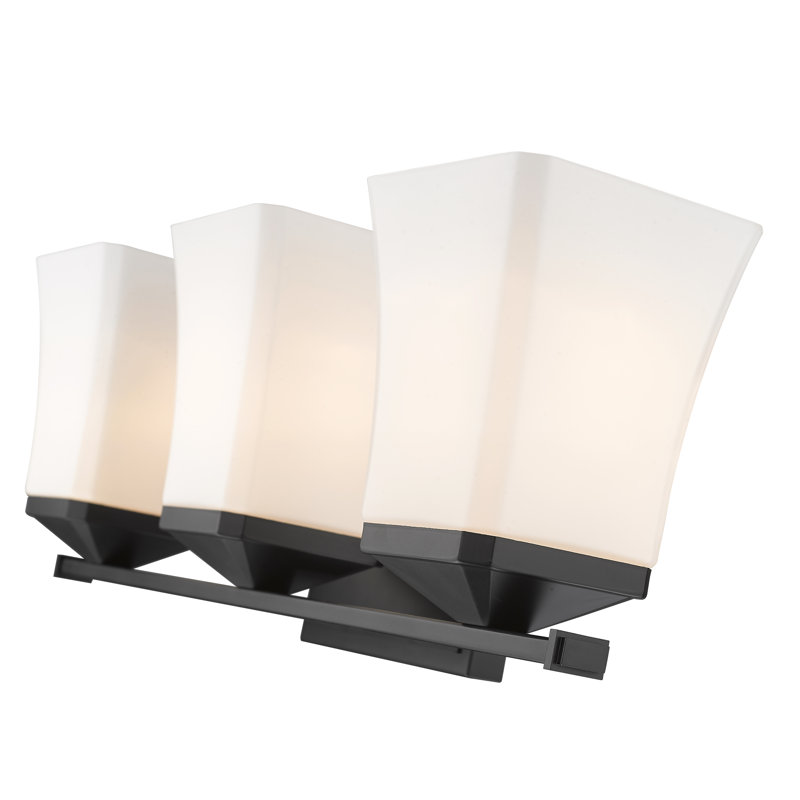 Rohrersville 3 - Light Dimmable Vanity Light, Matte Black