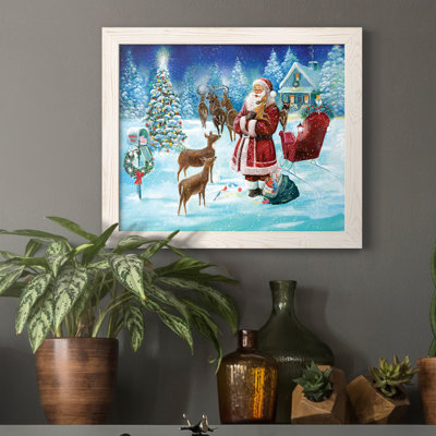 " North Pole " Painting Print