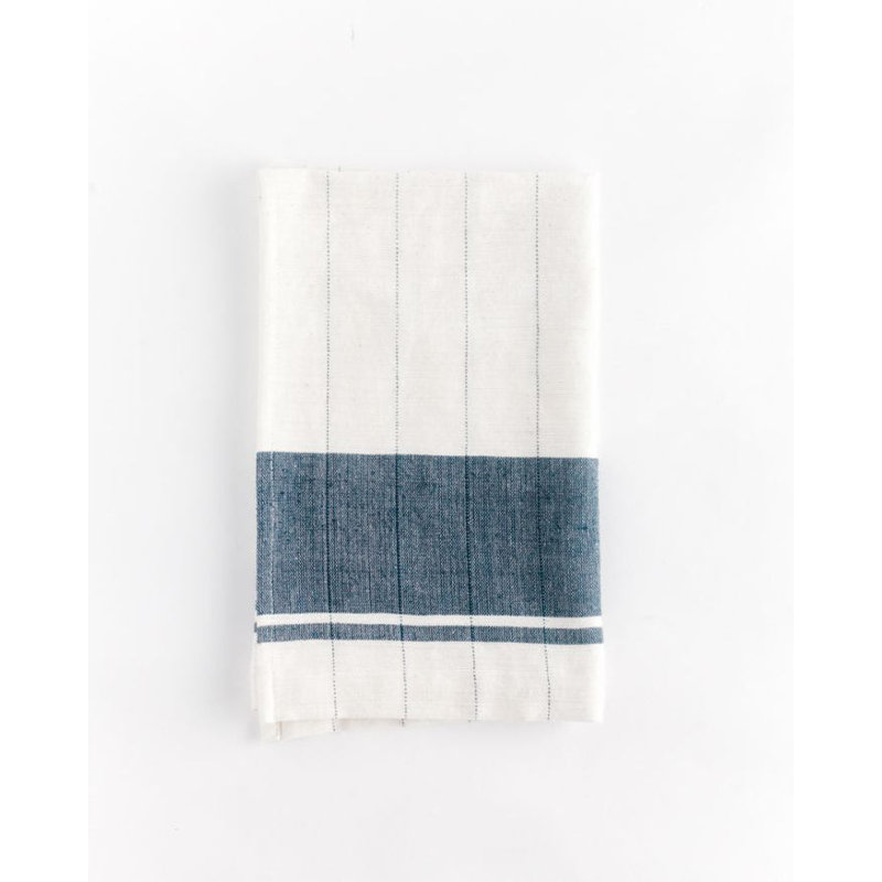 Chelsea Cotton Tea Towel - Set of 2, Blue